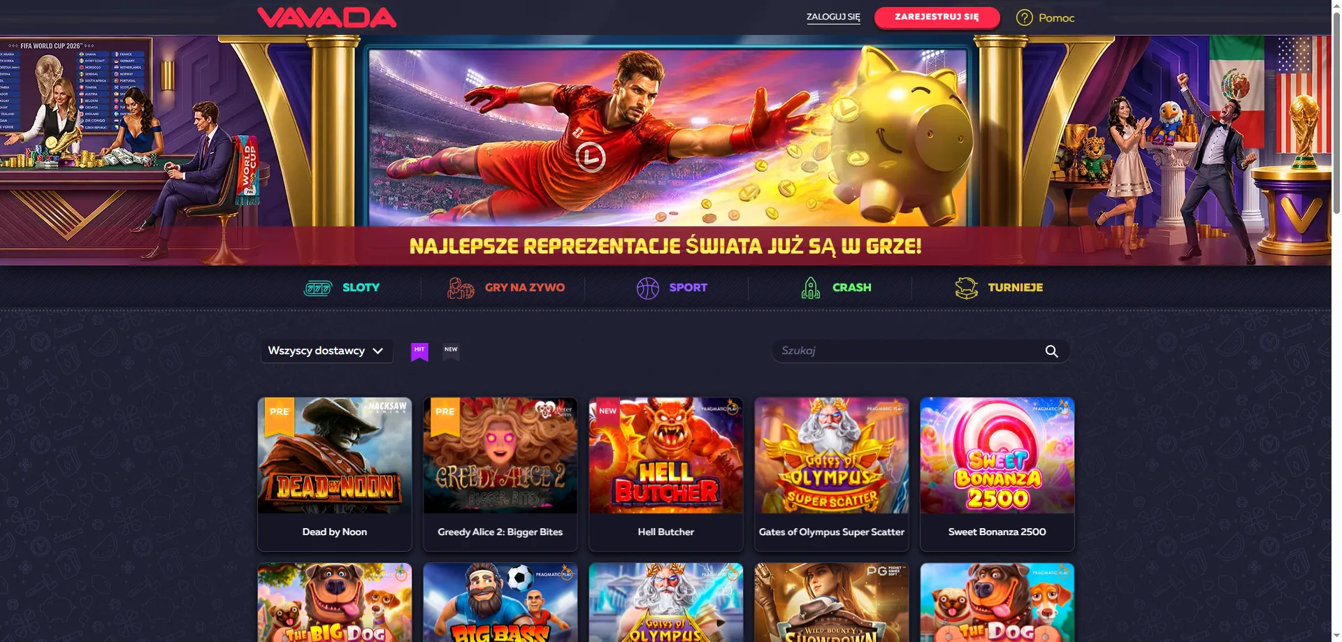 Vavada Casino PL – kasyno online z bonusem do 5000 PLN